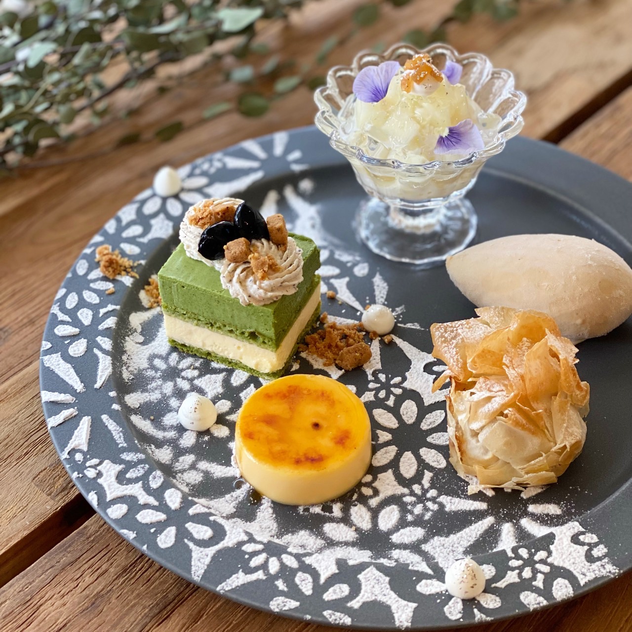 5月、6月のcafe timeデザートについて